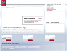 Tablet Screenshot of lingnau.nissan-servicepartner.de